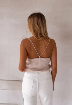 Discount Top Fyna - beigeEasy Clothes Femme Tops & T-shirts