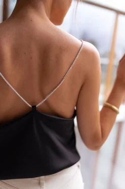 Clearance Top Fyna - noirEasy Clothes Femme Tops & T-shirts