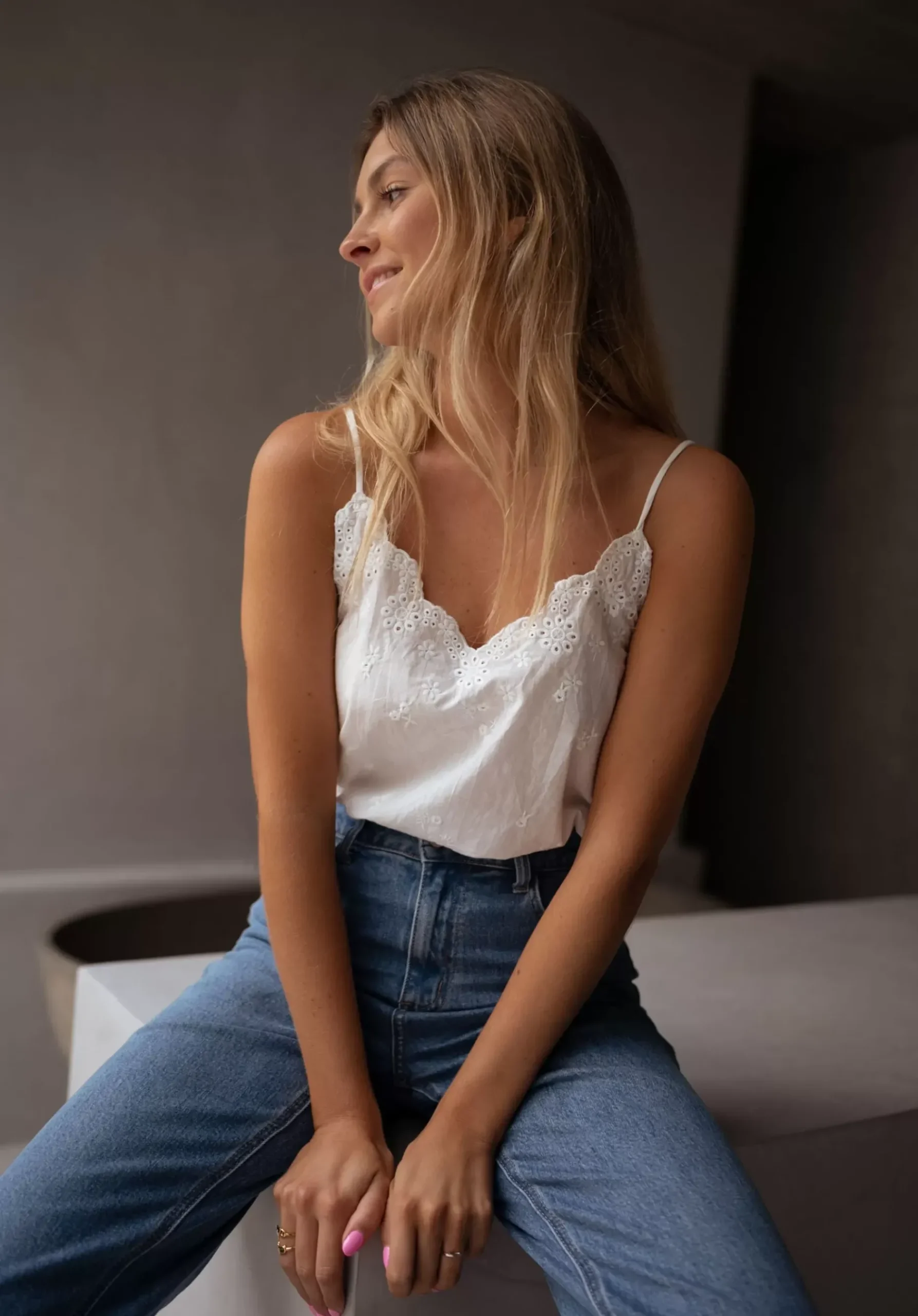 Sale Top Kimi - blancEasy Clothes Femme Tops & T-shirts