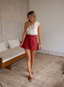 Best Sale Top Maly - beigeEasy Clothes Femme Tops & T-shirts