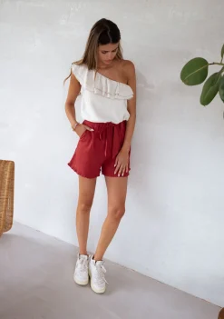 Best Sale Top Maly - beigeEasy Clothes Femme Tops & T-shirts