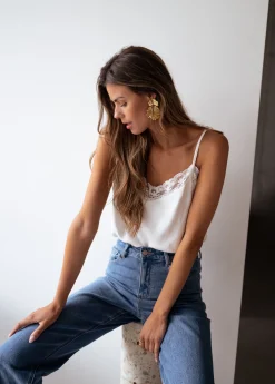 Online Top Selena - blancEasy Clothes Femme Tops & T-shirts