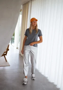 New T-shirt Alyn Gris | Intemporel | Col Rond | ConfortEasy Clothes Femme Tops & T-shirts