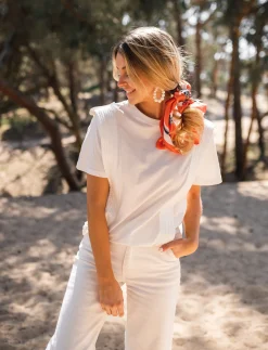 Flash Sale T-shirt Belen - blancEasy Clothes Femme Tops & T-shirts