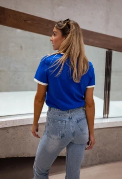 Clearance T-shirt Honoré - BleuEasy Clothes Femme Tops & T-shirts