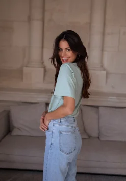 Cheap T-shirt Jane - vert d’eauEasy Clothes Femme Tops & T-shirts