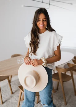 Store T-shirt Jeremie - blancEasy Clothes Femme Tops & T-shirts