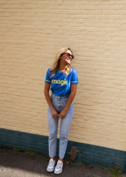 Outlet T-shirt Magic bleu | T-shirt à imprimés | Prêt-à-porter en ligne | Easy Clothes Femme Tops & T-shirts