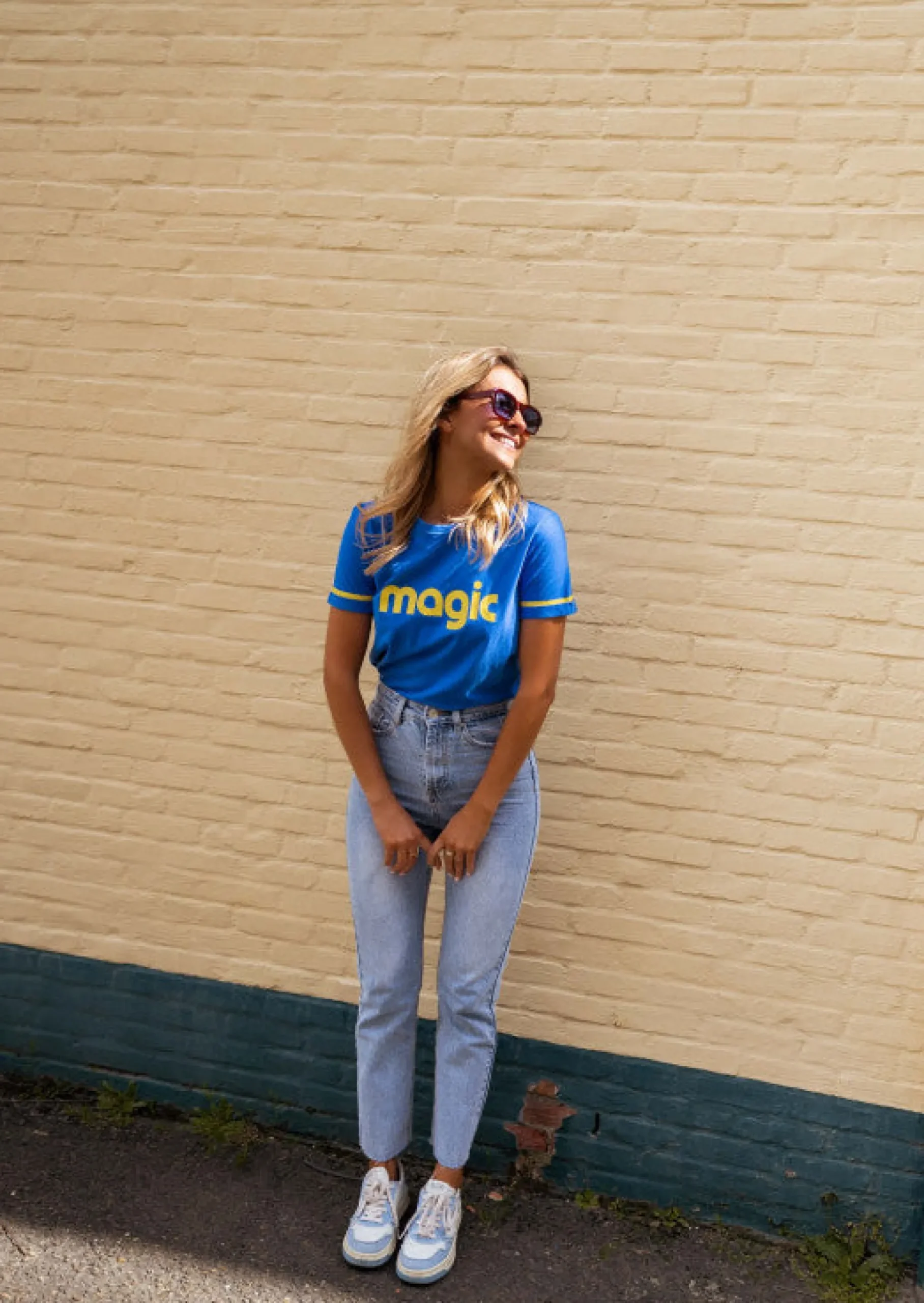 Outlet T-shirt Magic bleu | T-shirt à imprimés | Prêt-à-porter en ligne | Easy Clothes Femme Tops & T-shirts