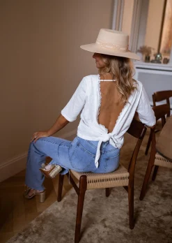 Hot T-shirt Nola - blancEasy Clothes Femme Tops & T-shirts