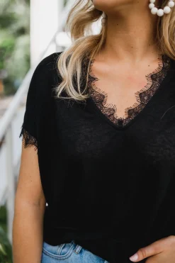 Best T-shirt Soho - noirEasy Clothes Femme Tops & T-shirts